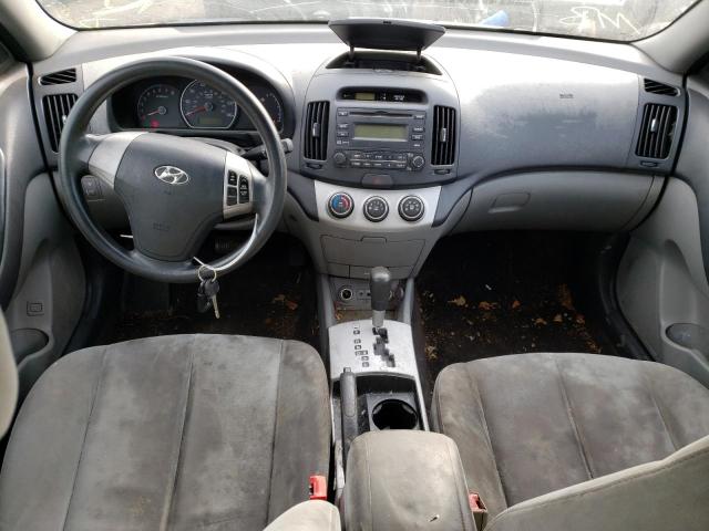 KMHDU46D89U761335 - 2009 HYUNDAI ELANTRA GL SILVER photo 8