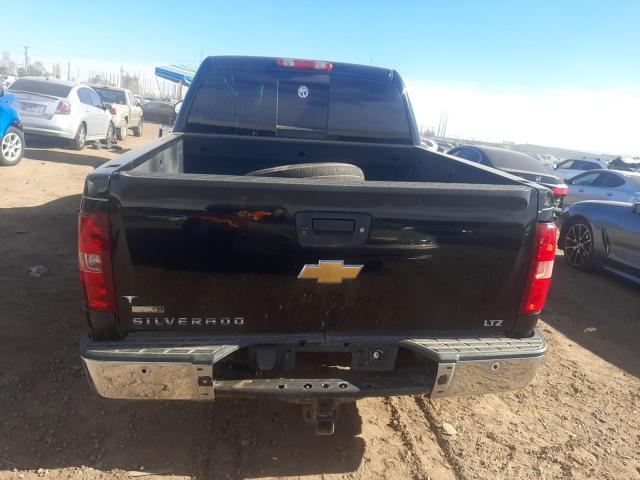 3GCUKTE28BG201439 - 2011 CHEVROLET SILVERADO BLACK photo 6