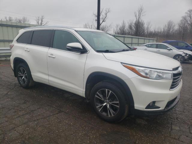 5TDJKRFH0GS226613 - 2016 TOYOTA HIGHLANDER Білий фото 4
