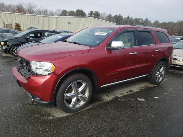 1C4SDJET9DC661682 - 2013 DODGE DURANGO CI RED photo 1