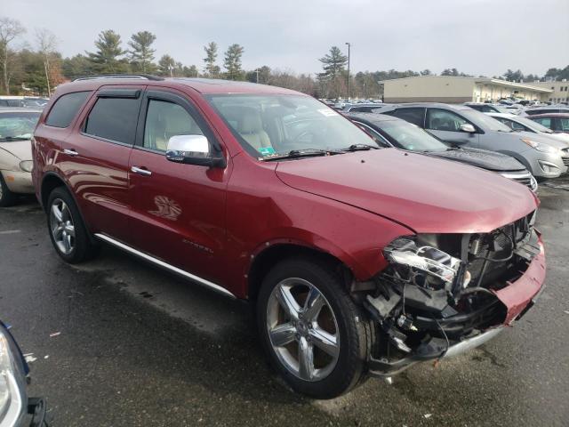 1C4SDJET9DC661682 - 2013 DODGE DURANGO CI RED photo 4