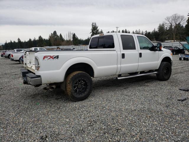 1FT8W3BT5BEB67762 - 2011 FORD F350 SUPER WHITE photo 3