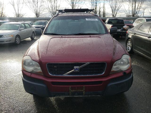 YV1CZ592051206788 - 2005 VOLVO XC90 RED photo 5