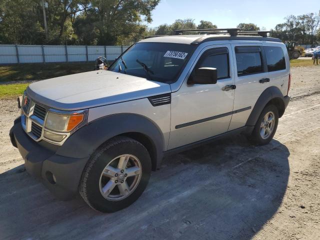 1D8GU28K97W500249 - 2007 DODGE NITRO SILVER photo 1