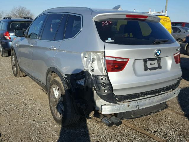 5UXWX9C54D0D03484 - 2013 BMW X3 XDRIVE28I  photo 3