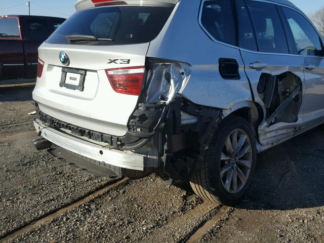 5UXWX9C54D0D03484 - 2013 BMW X3 XDRIVE28I  photo 9