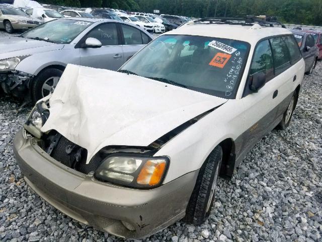 4S3BH675237626540 - 2003 SUBARU LEGACY OUTBACK AWP  照片 2