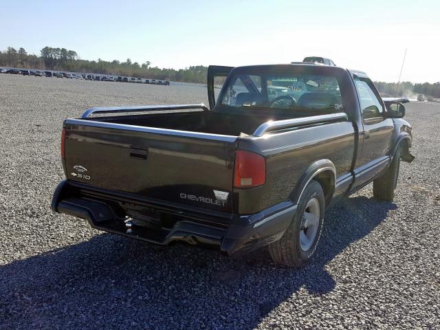 1GCCS14X0T8117216 - 1996 CHEVROLET S TRUCK S10  photo 4