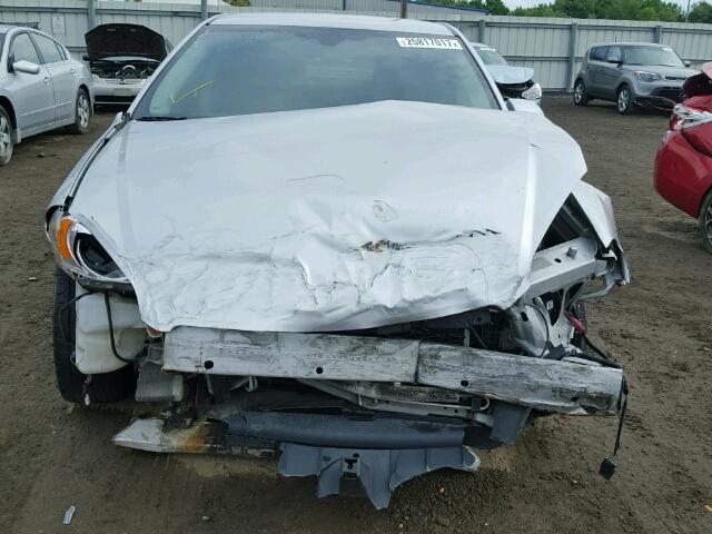 2G1WG5E31C1249138 - 2012 CHEVROLET IMPALA LT SILVER photo 9