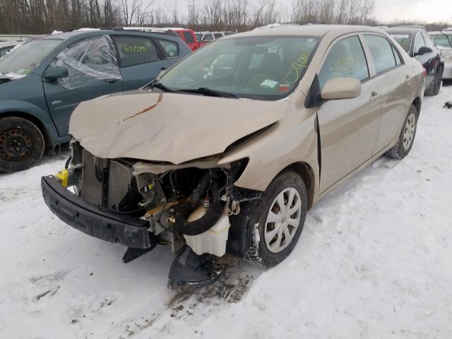 2T1BU40E79C032060 - 2009 TOYOTA COROLLA BASE  photo 2