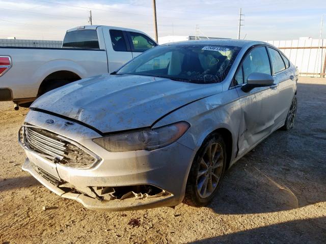 3FA6P0LU0HR386506 - 2017 FORD FUSION SE HYBRID  photo 2