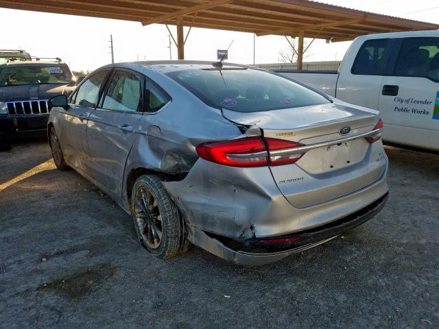 3FA6P0LU0HR386506 - 2017 FORD FUSION SE HYBRID  photo 3