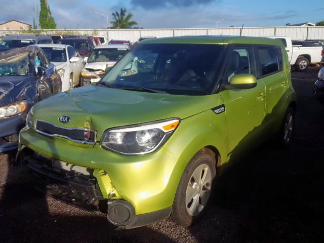 KNDJN2A24F7806487 - 2015 KIA SOUL  photo 2