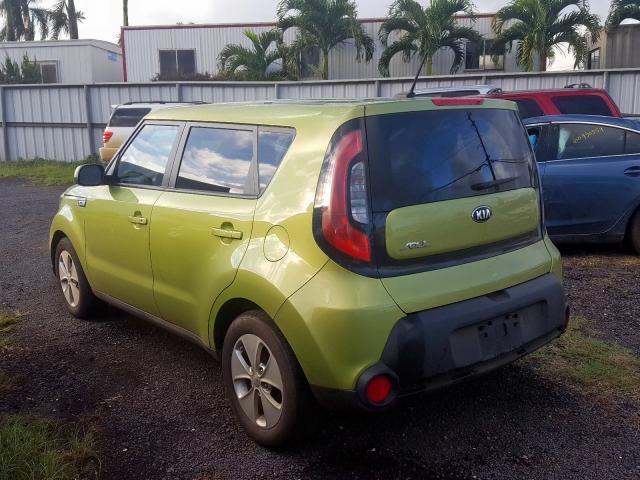 KNDJN2A24F7806487 - 2015 KIA SOUL  photo 3