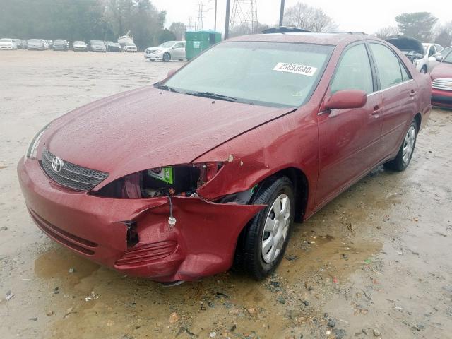 4T1BE32K14U352332 - 2004 TOYOTA CAMRY LE  photo 2