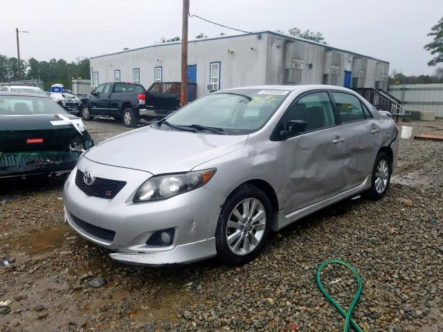 1NXBU4EE9AZ336924 - 2010 TOYOTA COROLLA BASE  photo 2