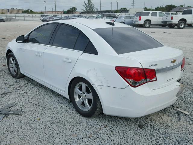 1G1PC5SB7F7225770 - 2015 CHEVROLET CRUZE LT WHITE photo 3