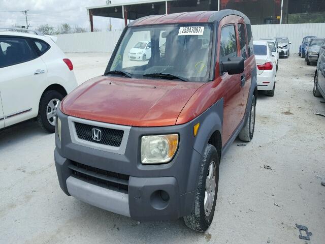 5J6YH18563L012345 - 2003 HONDA ELEMENT EX ORANGE photo 2