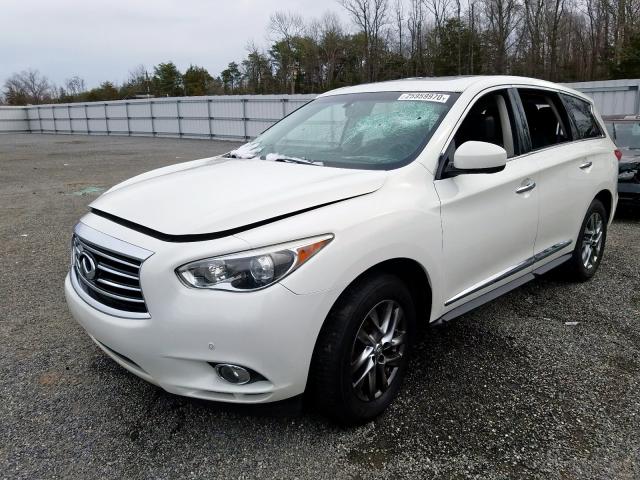 5N1AL0MN5DC305799 - 2013 INFINITI JX35  photo 2