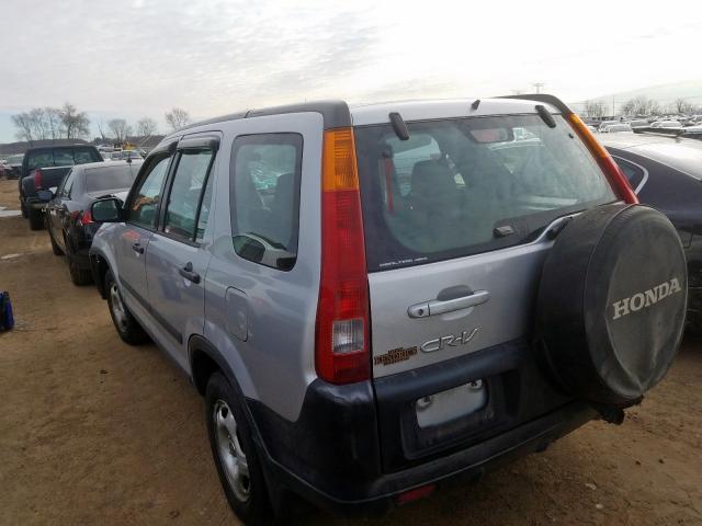 JHLRD78474C035881 - 2004 HONDA CR-V LX  photo 3