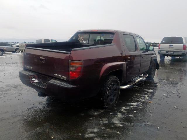 2HJYK16588H537904 - 2008 HONDA RIDGELINE RTL  photo 4