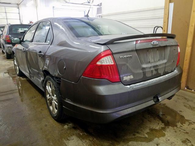 3FAHP0HAXCR218470 - 2012 FORD FUSION SE  photo 3