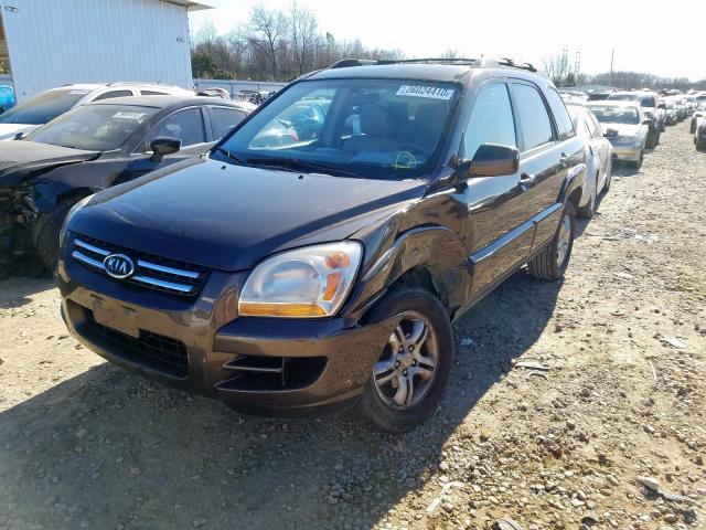 KNDJF723377377782 - 2007 KIA SPORTAGE EX  photo 2