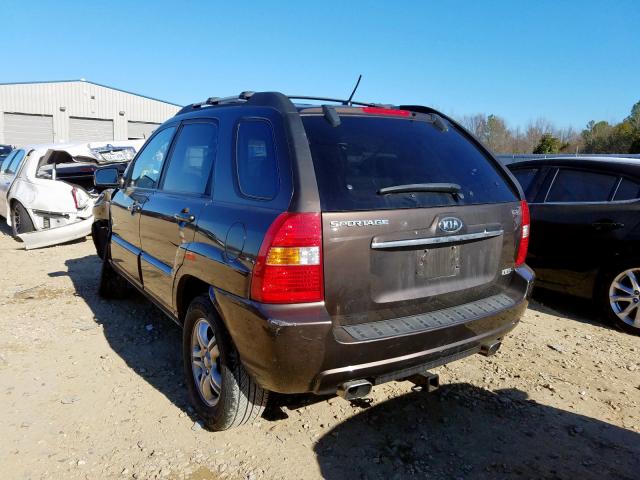 KNDJF723377377782 - 2007 KIA SPORTAGE EX  photo 3