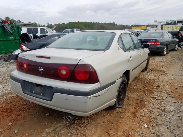 2G1WF52E539143740 - 2003 CHEVROLET IMPALA  photo 4