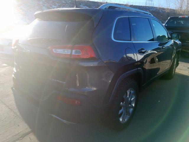 1C4PJMDS0GW115994 - 2016 JEEP CHEROKEE LIMITED  photo 4