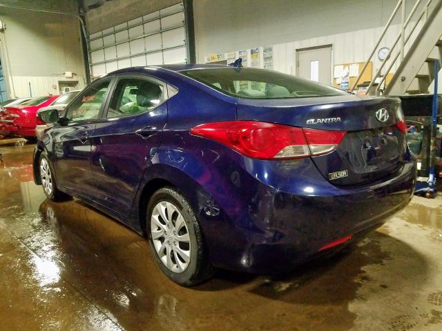 5NPDH4AE6BH040858 - 2011 HYUNDAI ELANTRA GLS  photo 3