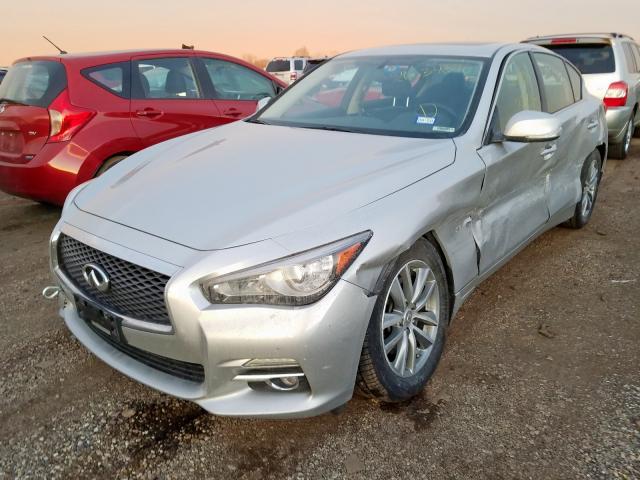 JN1BV7AR2FM393469 - 2015 INFINITI Q50 BASE  photo 2