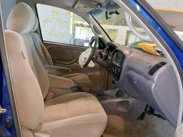 5TBDT44185S475900 - 2005 TOYOTA TUNDRA DOUBLE CAB SR5  photo 5