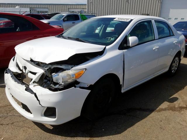 2T1BU4EE6BC678236 - 2011 TOYOTA COROLLA BASE  photo 2