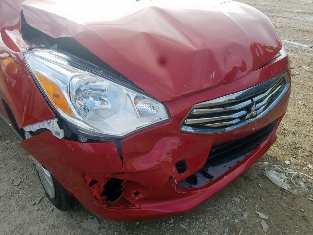 ML32F3FJ8KHF10969 - 2019 MITSUBISHI MIRAGE G4 ES  foto 9