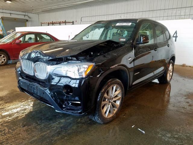 5UXWX9C37H0T16215 - 2017 BMW X3 XDRIVE28I  photo 2