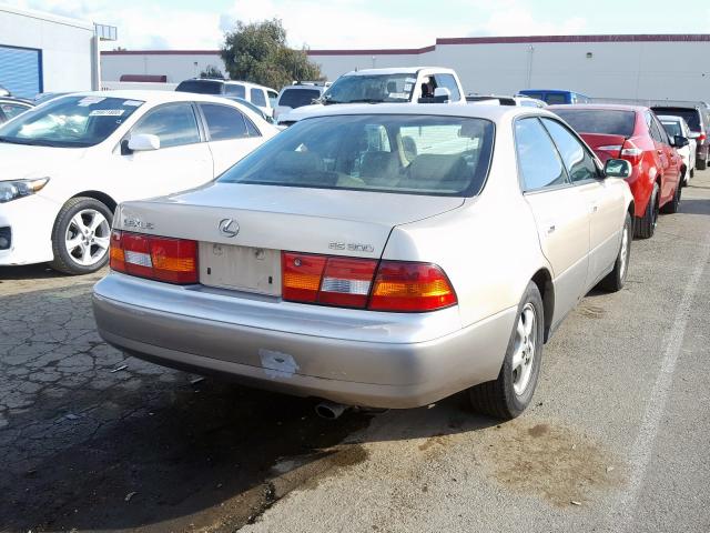 JT8BF28G3X0158698 - 1999 LEXUS ES 300  photo 4