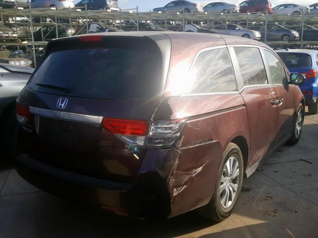 5FNRL5H4XFB083899 - 2015 HONDA ODYSSEY EX  photo 4