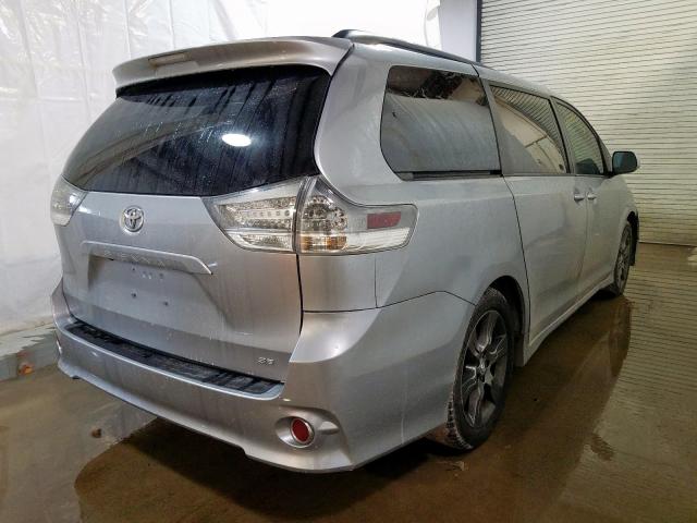 5TDXK3DC0FS637099 - 2015 TOYOTA SIENNA SPORT  photo 4