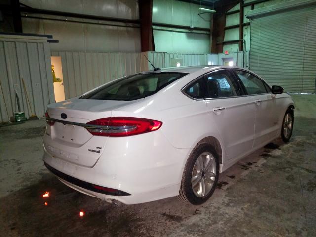 3FA6P0LUXJR118777 - 2018 FORD FUSION SE HYBRID  photo 4