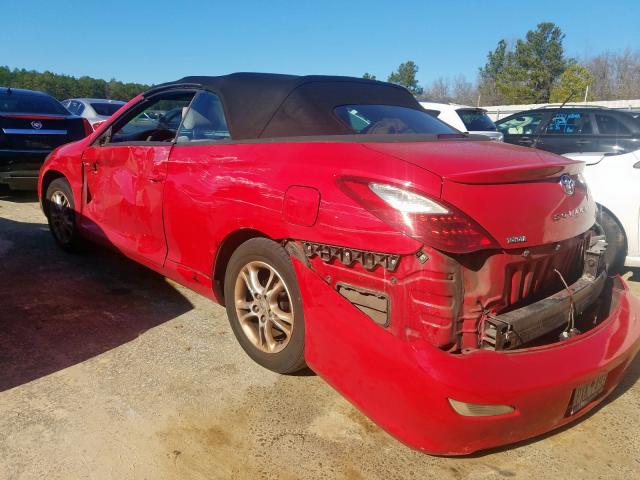 4T1FA38P27U133061 - 2007 TOYOTA CAMRY SOLARA SE  photo 3