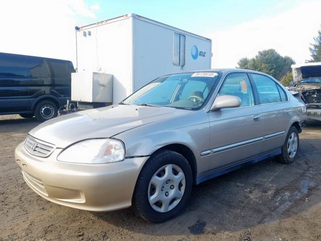 1HGEJ8648YL012114 - 2000 HONDA CIVIC EX  photo 2