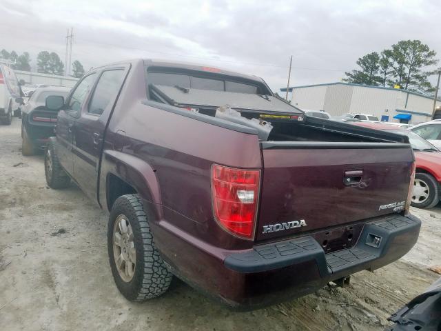 5FPYK1F43BB010966 - 2011 HONDA RIDGELINE RTS  photo 3