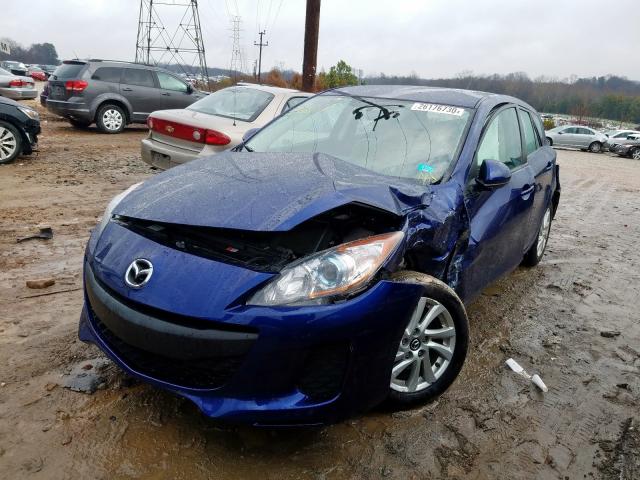 JM1BL1L85D1706145 - 2013 MAZDA 3 I  photo 2