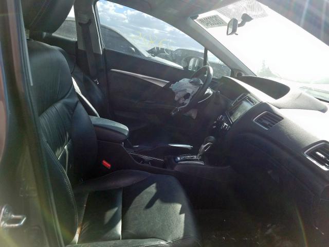 19XFB2F98FE063563 - 2015 HONDA CIVIC EXL 灰色 照片 5