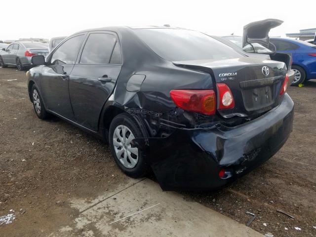 1NXBU40E89Z063820 - 2009 TOYOTA COROLLA BASE  photo 3