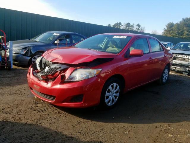 2T1BU40E39C121074 - 2009 TOYOTA COROLLA BASE  photo 2