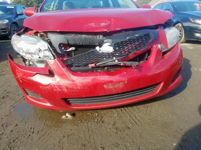 2T1BU40E39C121074 - 2009 TOYOTA COROLLA BASE  foto 9