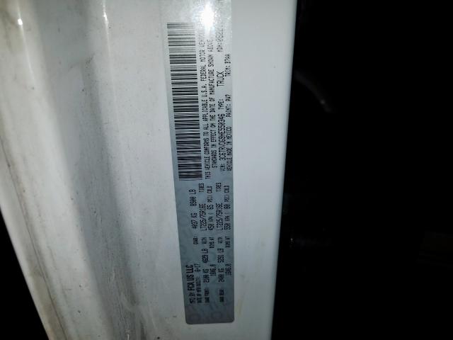 3C6TRVDG9HE550346 - 2017 RAM PROMASTER 2500 2500 HIGH  photo 10