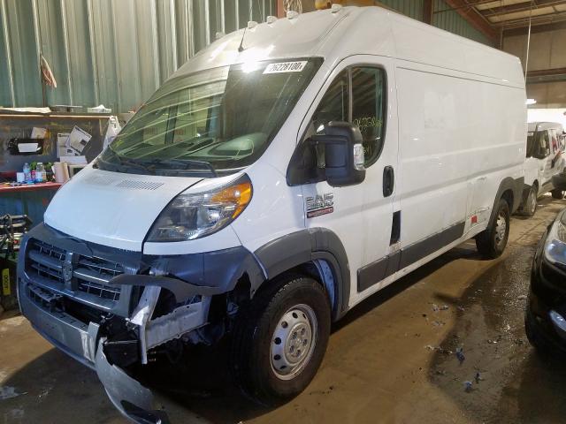 3C6TRVDG9HE550346 - 2017 RAM PROMASTER 2500 2500 HIGH  photo 2